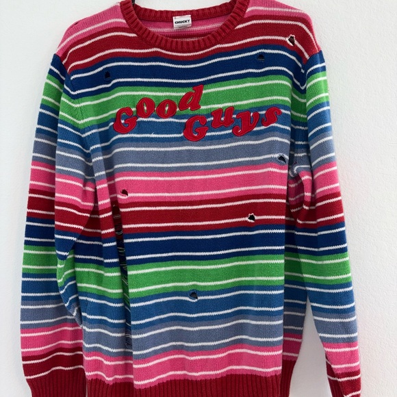 Chucky Good Guys Distressed Sweater - Picture 7 of 12